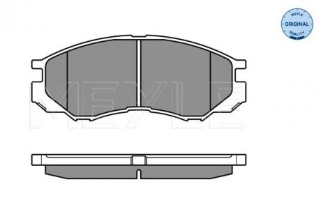 Тормозные колодки MEYLE 025 232 9015/W