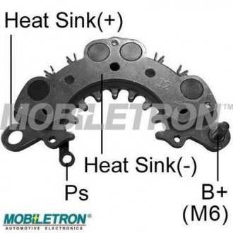 Диодный мост генератора MOBILETRON RH-83