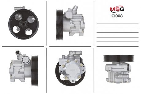 Насос ГПК CITROEN C5 01-04,C5 04-,C5 Break 01-04,C5 Break 04-;FIAT SCUDO 07-,SCUDO фургон MSG CI008