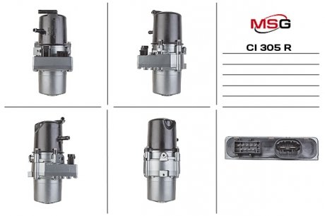 Насос ГПК с электроприводом MSG CI305R