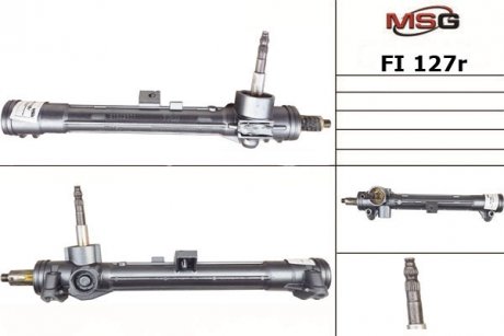 Рульова рейка без ГПК FIAT PUNTO (188) 99-,PUNTO Van (188AX) 00-09 MSG FI127R