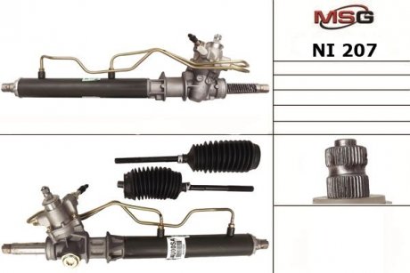 Рульова рейка з ГПК нова NISSAN MAXIMA QX (A32) 94-00 MSG NI207 (фото 1)