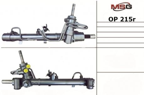 Рулевая рейка с ГПК OPEL ASTRA G 98-, OPEL ZAFIRA 98-05 MSG OP215R