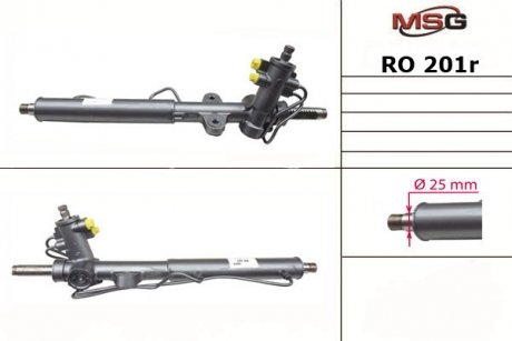 Рульова рейка з ГПК ROVER 25 (RF) 99-05 MSG RO201R