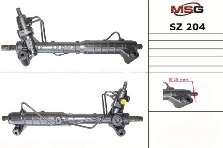 Рульова рейка з ГПК SUZUKI Grand Vitara 2004- MSG SZ204