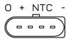 Датчик тиску повітря NTK (EPBMPT4-D005Z) AUDI/SEAT/SKODA/VW A3/Ibiza/Octavia/Golf "1,0-2,0 "95>> NGK 93653 (фото 2)