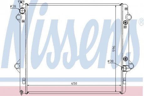 Радиатор NISSENS 646806