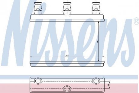 Автозапчасть NISSENS 70522