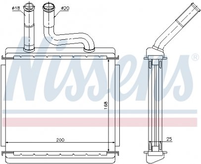 Радіатор опалення NISSENS 76507