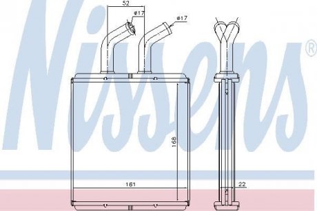 Радиатор NISSENS 77514