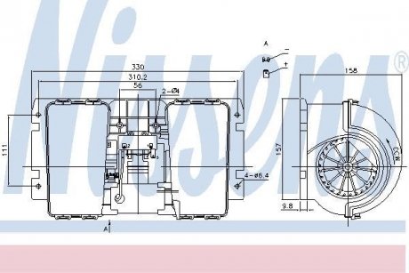 Автозапчастина NISSENS 87146