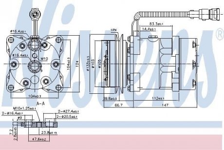 Автозапчасть NISSENS 89078