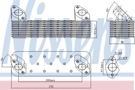 Автозапчастина NISSENS 90728