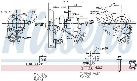 Турбокомпрессор NISSENS 93232