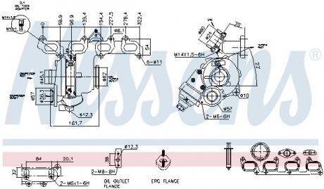 Турбокомпресор NISSENS 93356