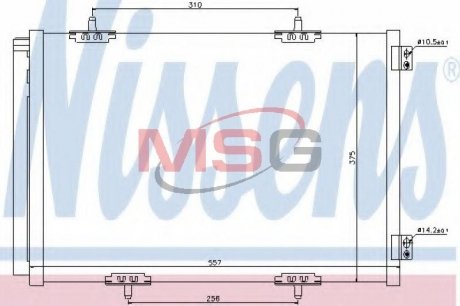 Радиатор First Fit NISSENS 940055