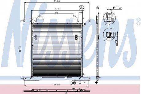 Автозапчасть NISSENS 94342