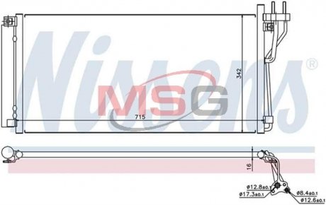 Автозапчастина NISSENS 94804