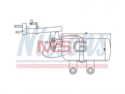 Автозапчасть NISSENS 95332