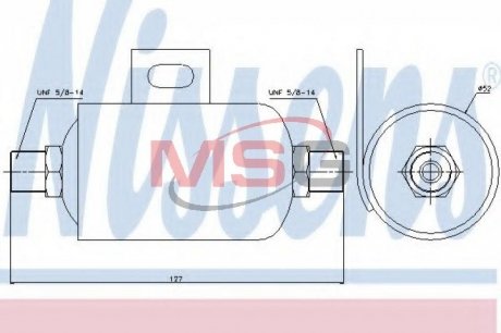 Автозапчасть NISSENS 95343