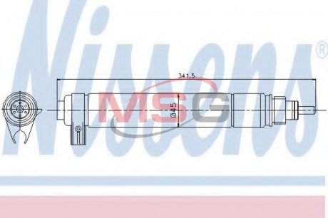 Осушувач кондиціонера NISSENS 95346