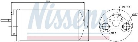 Осушитель NISSENS 95461