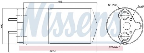 Осушитель NISSENS 95462