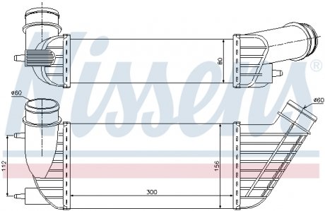 Радиатор NISSENS 96609