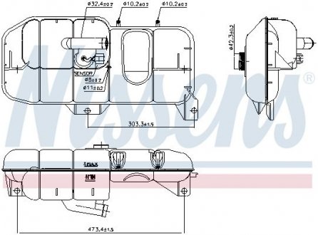 Автозапчасть NISSENS 996035