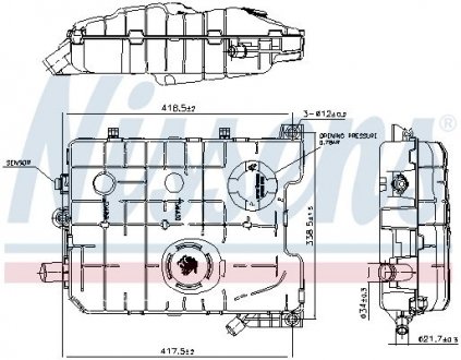 Автозапчасть NISSENS 996058