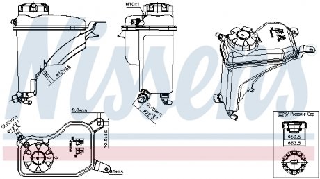 Бачок расширительный NISSENS 996268