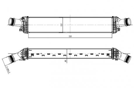 Автозапчасть NRF 309048