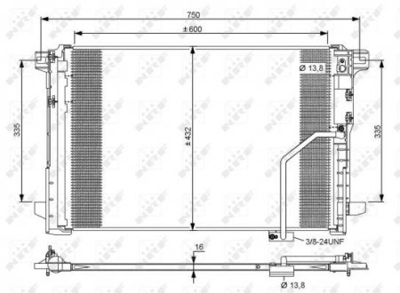 Автозапчасть NRF 35793