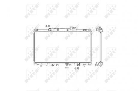 Радиатор охлаждения NRF 53573