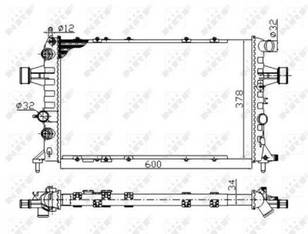 Радіатор NRF 58178A