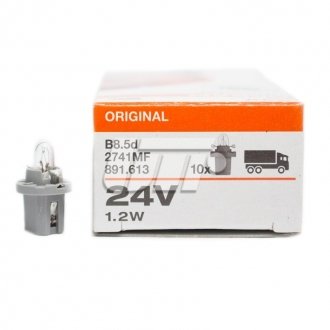 Лампа накаливания BAX 24V 1 OSRAM 2741MF