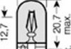 Автолампа W2W 12V 2W OSRAM 2820 (фото 2)