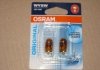 Лампа накаливания желтая WY5W 12V 5W OSRAM 2827-02B (фото 2)