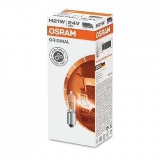 ЛАМПА H21W 24V 21W BAY9s FS STANDARD OSRAM 64138