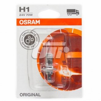 ЛАМПА H1 24V 70W P14.5s BLI STANDARD OSRAM 64155-01b