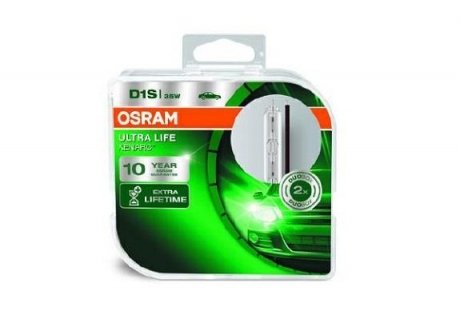 ЛАМПА D1S 85V 35W PK32d-2 DUO XENARC ULTRA LIFE OSRAM 66140ULTHCB