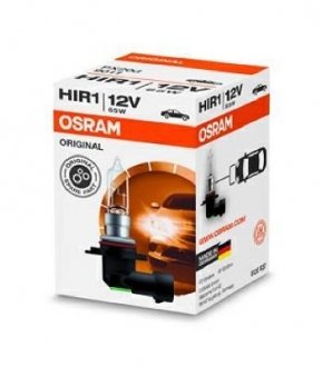 ЛАМПА HIR 65W 12V PX20D 10X10X1 OSRAM 9011