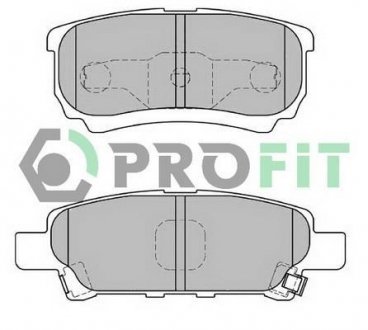 Колодки тормозные дисковые PROFIT 5000-1839 (фото 1)