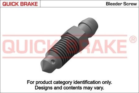 Штуцер прокачки гальм QUICK BRAKE 0086