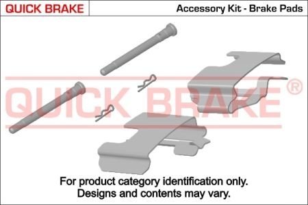 Гальмівні аксесуари QUICK BRAKE 109-1124