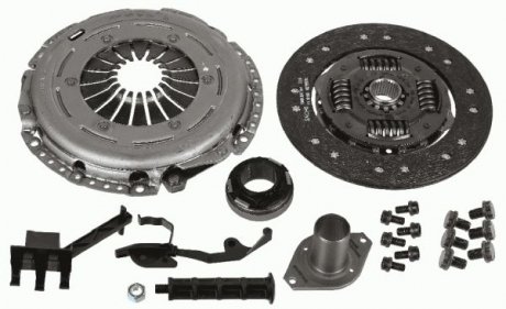 Зчеплення к-кт Audi A4,A5,A6,Q5 1.8, 2.0 TSI/TDI 07- SACHS 3000 970 072 (фото 1)