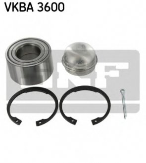 Подшипник ступицы, комплект OPEL Combo/Corsa/Meriva/Tigra "F "1,3/1,8L "00>> SKF VKBA3600