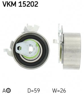 Натяжний ролик SKF VKM 15202