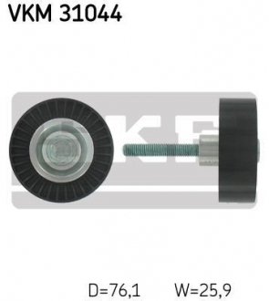 Ролик натяжний VAG A1/A3/Fabia/Octavia/Superb/Golf/Jetta/Passat/Polo/Tiguan/Touran "1,4-1,6 "02>> SKF VKM 31044