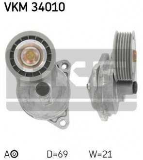 Роликовый модуль натяжителя ремня SKF VKM 34010